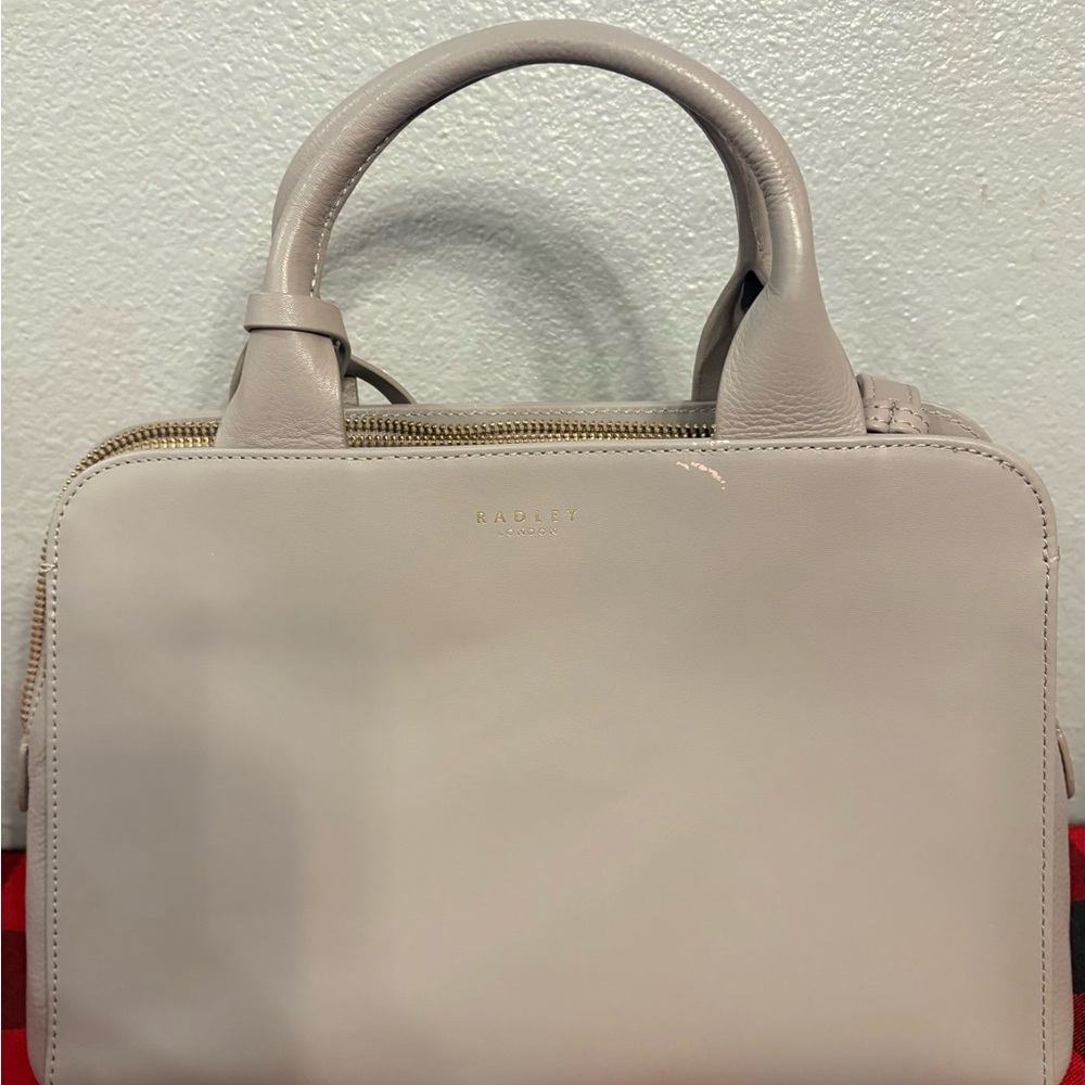 Radley London Light Gray Satchel
